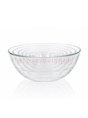 Home | Duralex Nesting Bowls | Set of 8 Glass Bowls from France | Vintage